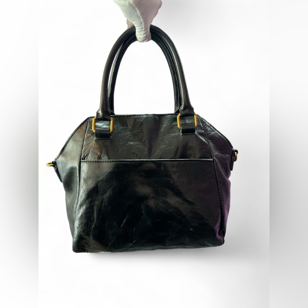 Elliott Lucca Black Leather Handbag - Picture 2 of 16